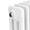 Keswick 1500 x 380mm Cast Iron Style Traditional 3 Column White Radiator