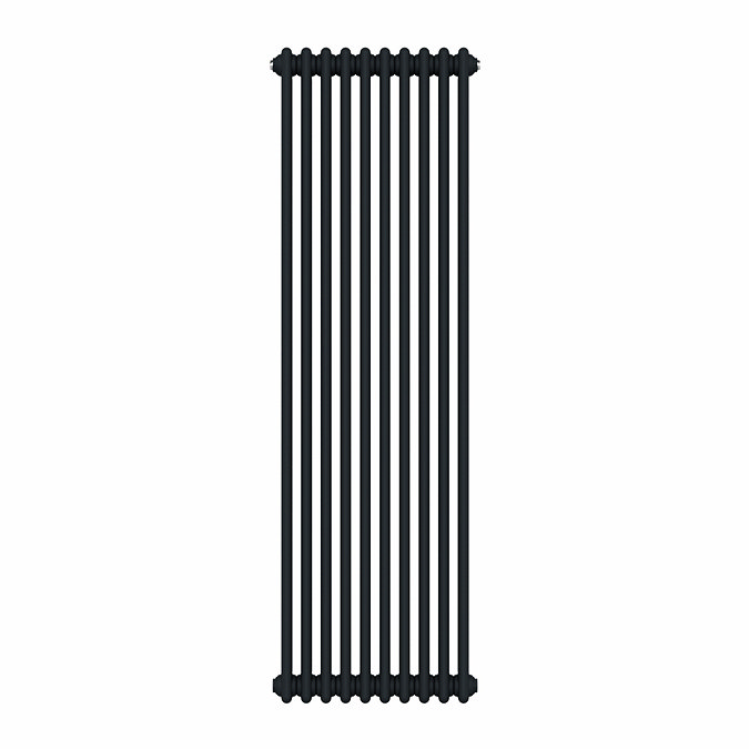 Keswick 1500 x 470mm Cast Iron Style Traditional 3 Column Anthracite Radiator