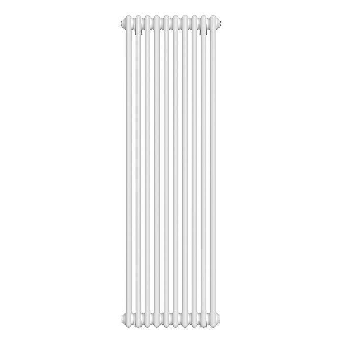 Keswick 1500 x 470mm Cast Iron Style Traditional 3 Column White Radiator