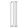 Keswick 1500 x 470mm Cast Iron Style Traditional 3 Column White Radiator