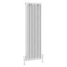 Keswick 1500 x 470mm Cast Iron Style Traditional 3 Column White Radiator