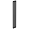 Keswick 1800 x 290mm Cast Iron Style Traditional 2 Column Matt Black Radiator