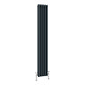 Keswick 1800 x 290mm Cast Iron Style Traditional 3 Column Anthracite Radiator