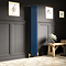 Keswick 1800 x 290mm Cast Iron Style Traditional 3 Column Regal Blue Radiator