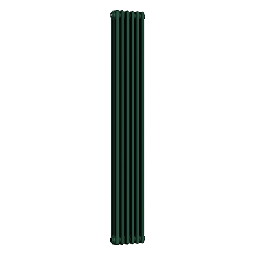 Keswick 1800 x 290mm Cast Iron Style Traditional 3 Column Regal Green Radiator