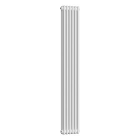 Keswick 1800 x 290mm Cast Iron Style Traditional 3 Column White Radiator