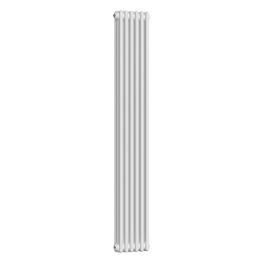 Keswick 1800 x 290mm Cast Iron Style Traditional 3 Column White Radiator