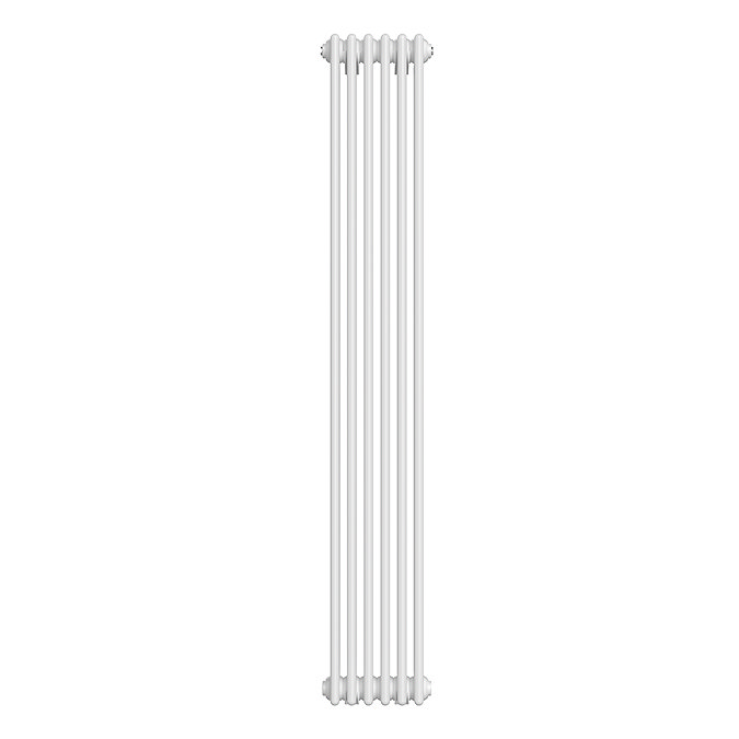 Keswick 1800 x 290mm Cast Iron Style Traditional 4 Column White Radiator