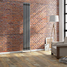 Keswick 1800 x 290mm Raw Metal (Lacquered) 3 Column Radiator