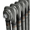 Keswick 1800 x 372mm Raw Metal (Lacquered) 2 Column Radiator