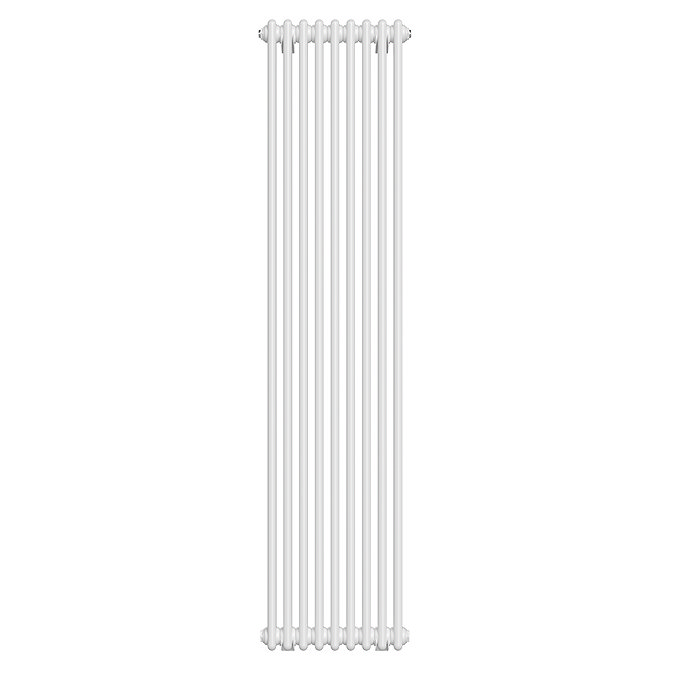 Keswick 1800 x 425mm Cast Iron Style Traditional 2 Column White Radiator