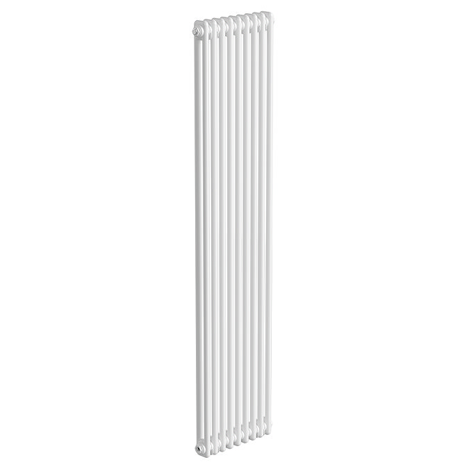 Keswick 1800 x 425mm Cast Iron Style Traditional 2 Column White Radiator
