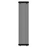 Keswick 1800 x 425mm Cast Iron Style Traditional 3 Column Matt Black Radiator