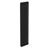 Keswick 1800 x 425mm Cast Iron Style Traditional 3 Column Matt Black Radiator