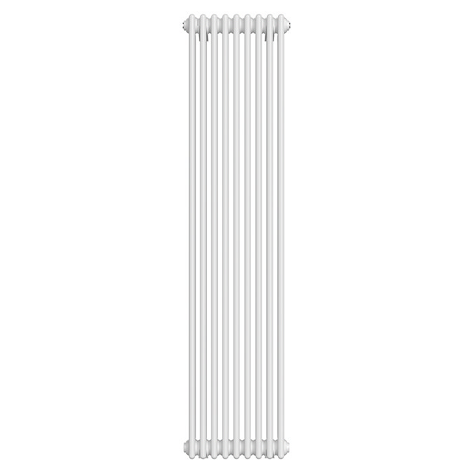Keswick 1800 x 425mm Cast Iron Style Traditional 4 Column White Radiator