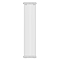 Keswick 1800 x 425mm Cast Iron Style Traditional 4 Column White Radiator