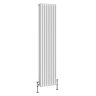 Keswick 1800 x 425mm Cast Iron Style Traditional 4 Column White Radiator