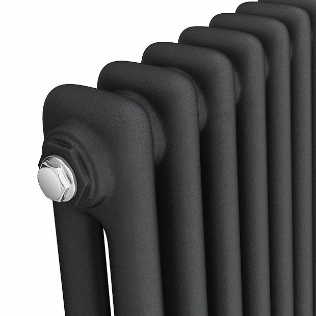Keswick 1800 x 470 Cast Iron Style Traditional 2 Column Anthracite ...