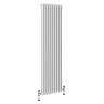 Keswick 1800 x 470mm Cast Iron Style Traditional 3 Column White Radiator  Feature Large Image