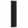 Keswick 1800 x 470mm Cast Iron Style Traditional 2 Column Matt Black Radiator