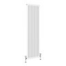 Keswick 1800 x 470mm Cast Iron Style Traditional 2 Column White Radiator