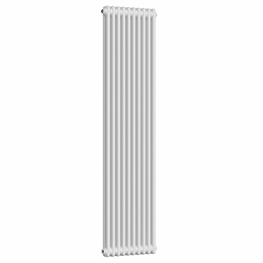 Keswick 1800 x 470mm Cast Iron Style Traditional 2 Column White Radiator