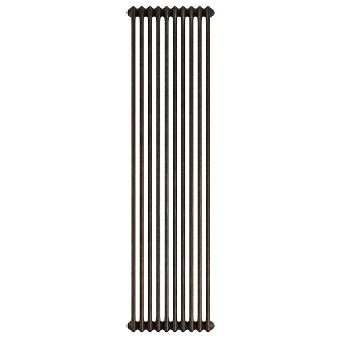 Keswick 1800 x 470mm Cast Iron Style Traditional 3 Column Antique Mottled Copper Radiator
