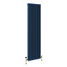 Keswick 1800 x 470mm Cast Iron Style Traditional 3 Column Regal Blue Radiator