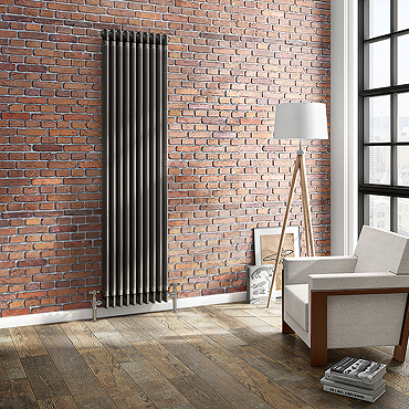 Keswick 1800 x 470mm Raw Metal (Lacquered) 3 Column Radiator