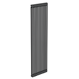 Keswick 1800 x 560mm Cast Iron Style Traditional 2 Column Anthracite Radiator