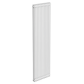 Keswick 1800 x 560mm Cast Iron Style Traditional 2 Column White Radiator