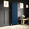 Keswick 1800 x 560mm Cast Iron Style Traditional 3 Column Regal Blue Radiator