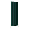 Keswick 1800 x 560mm Cast Iron Style Traditional 3 Column Regal Green Radiator