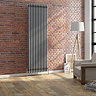 Keswick 1800 x 560mm Raw Metal (Lacquered) 3 Column Radiator