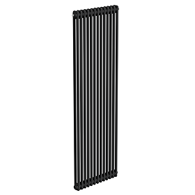 Keswick 1800 x 605mm Cast Iron Style Traditional 2 Column Anthracite Radiator
