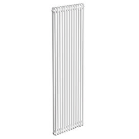 Keswick 1800 x 605mm Cast Iron Style Traditional 2 Column White Radiator