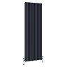 Keswick 1800 x 605mm Cast Iron Style Traditional 3 Column Anthracite Radiator