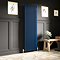 Keswick 1800 x 605mm Cast Iron Style Traditional 3 Column Regal Blue Radiator