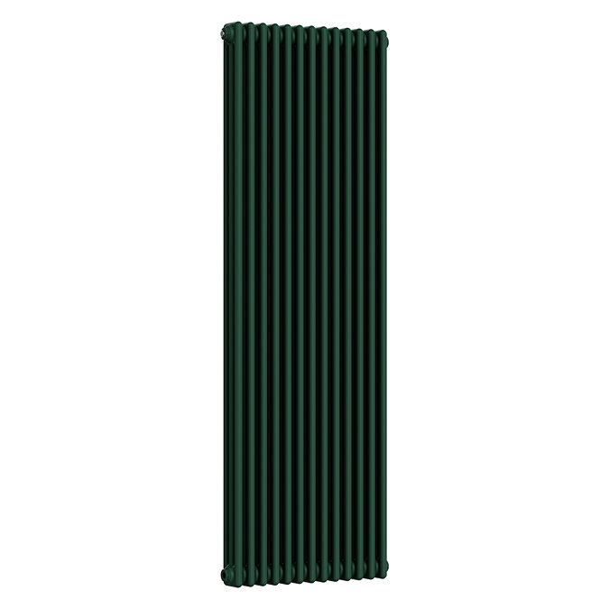 Keswick 1800 x 605mm Cast Iron Style Traditional 3 Column Regal Green Radiator