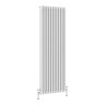 Keswick 1800 x 605mm Cast Iron Style Traditional 3 Column White Radiator