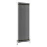 Keswick 1800 x 560mm Raw Metal (Lacquered) 3 Column Radiator