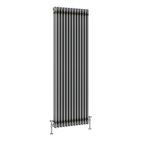 Keswick 1800 x 605mm Raw Metal (Lacquered) 3 Column Radiator