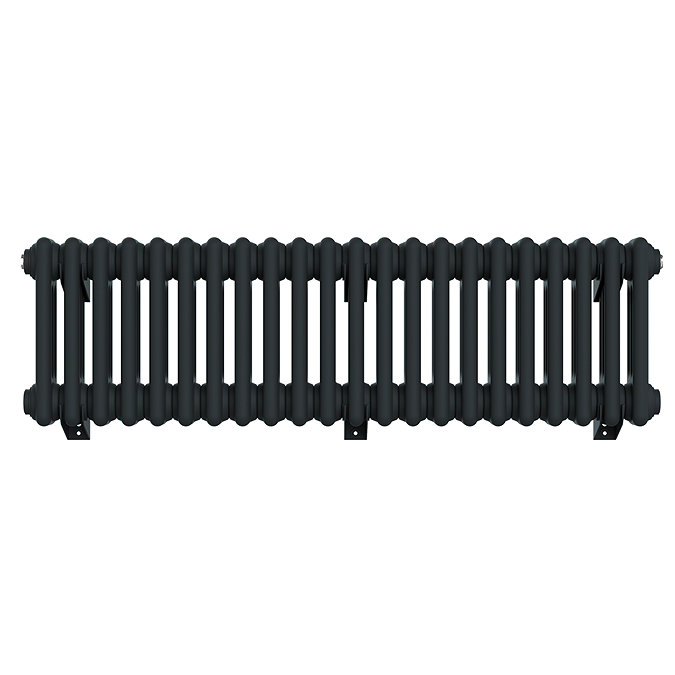 Keswick 300 x 1010mm Horizontal Radiator Anthracite 3 Column