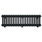 Keswick 300 x 1010mm Horizontal Radiator Anthracite 3 Column