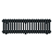 Keswick 300 x 1010mm Horizontal Radiator Anthracite 4 Column