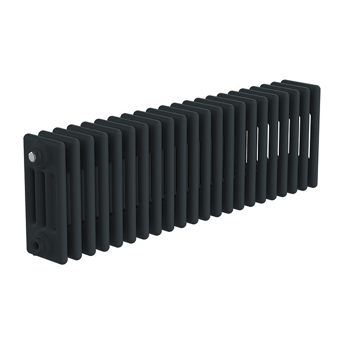 Keswick 300 x 1010mm Horizontal Radiator Anthracite 4 Column