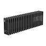 Keswick 300 x 1010mm Horizontal Radiator Matt Black 4 Column