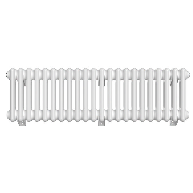 Keswick 300 x 1010mm Horizontal Radiator White 3 Column