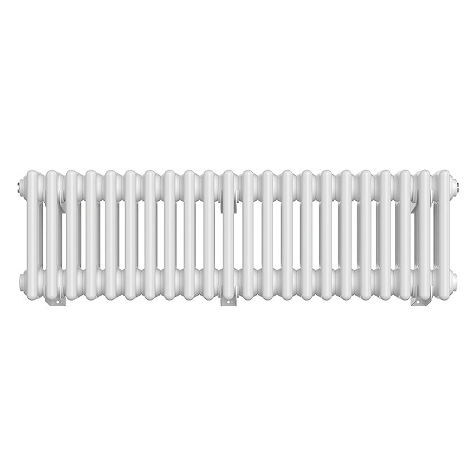 Keswick 300 x 1010mm Horizontal Radiator White 4 Column