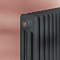 Keswick 300 x 1370mm Cast Iron Style Traditional 3 Column Anthracite Radiator